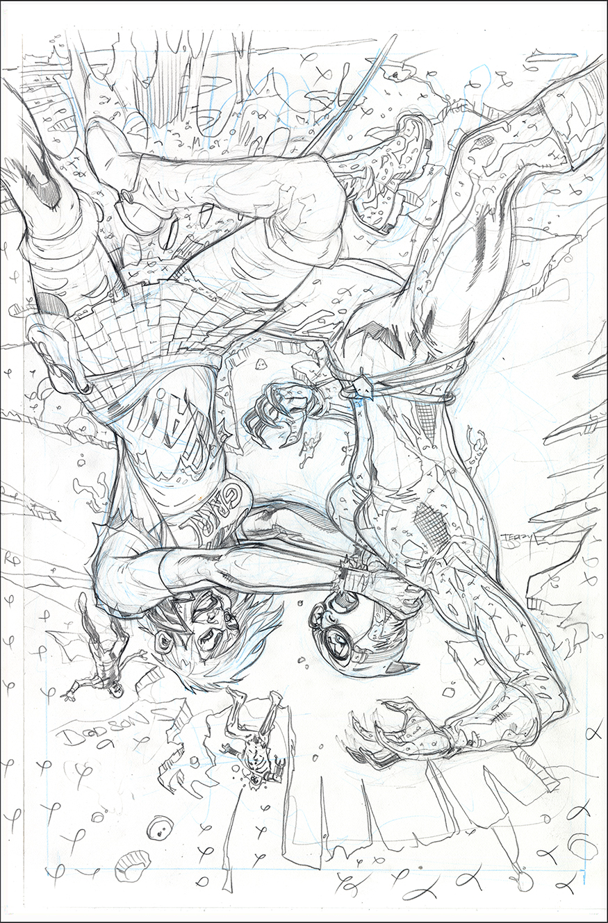 Catwoman 26 Pencils