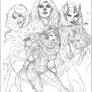 X-MEN 9 COVER Pencils