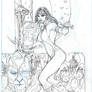 Vampirella 1 Cover Pencils