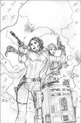 Star Wars: Princess Leia #3 Cover Pencils