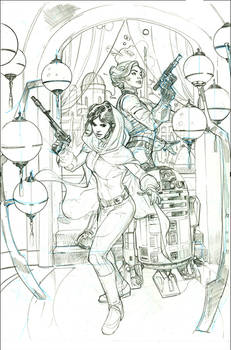 Star Wars: Princess Leia #2 Cover Pencils