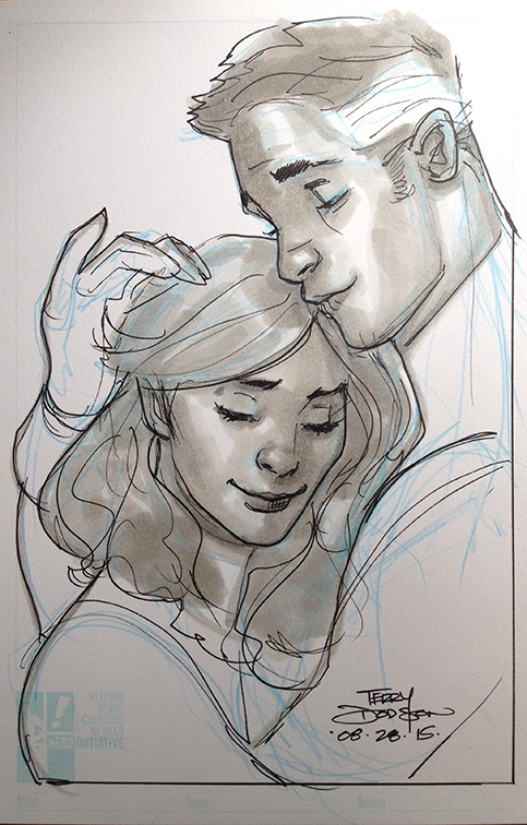 Sue and Reed Richards Sketch