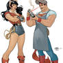 Wonder Woman Superman Bombshells Cover