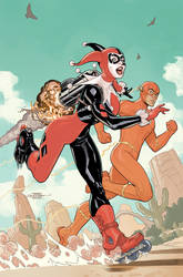 Flash 47 Harley Quinn Cover