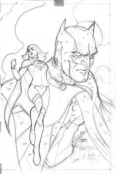 Batman #50 Variant cover pencils