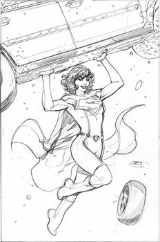 Superwoman #1 Pencil