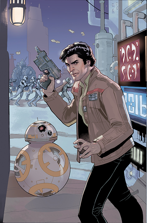 Star Wars: Poe Dameron 7 Cover by TerryDodson