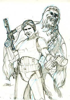 Star Wars #24 Cover Pencils