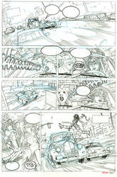 Red One Book 2 Undercover Page 6 Pencils