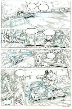 Red One Book 2 Undercover Page 6 Pencils