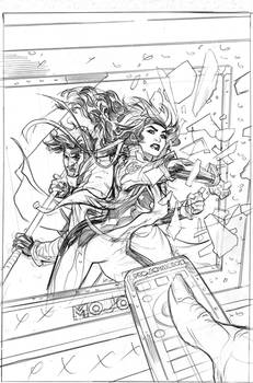 Mr. and Mrs. X 7 Cover Pencils