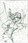 Batgirl 45 Cover Pencils by TerryDodson