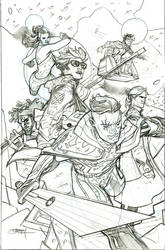 SWORD 1 Cover Pencils by TerryDodson