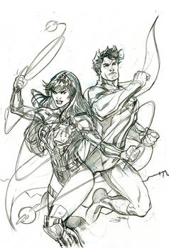 Future State:Superman Wonder 2 Cover Pencils
