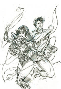 Future State:Superman Wonder 2 Cover Pencils