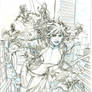 X-MEN 3 Variant Cover Pencils