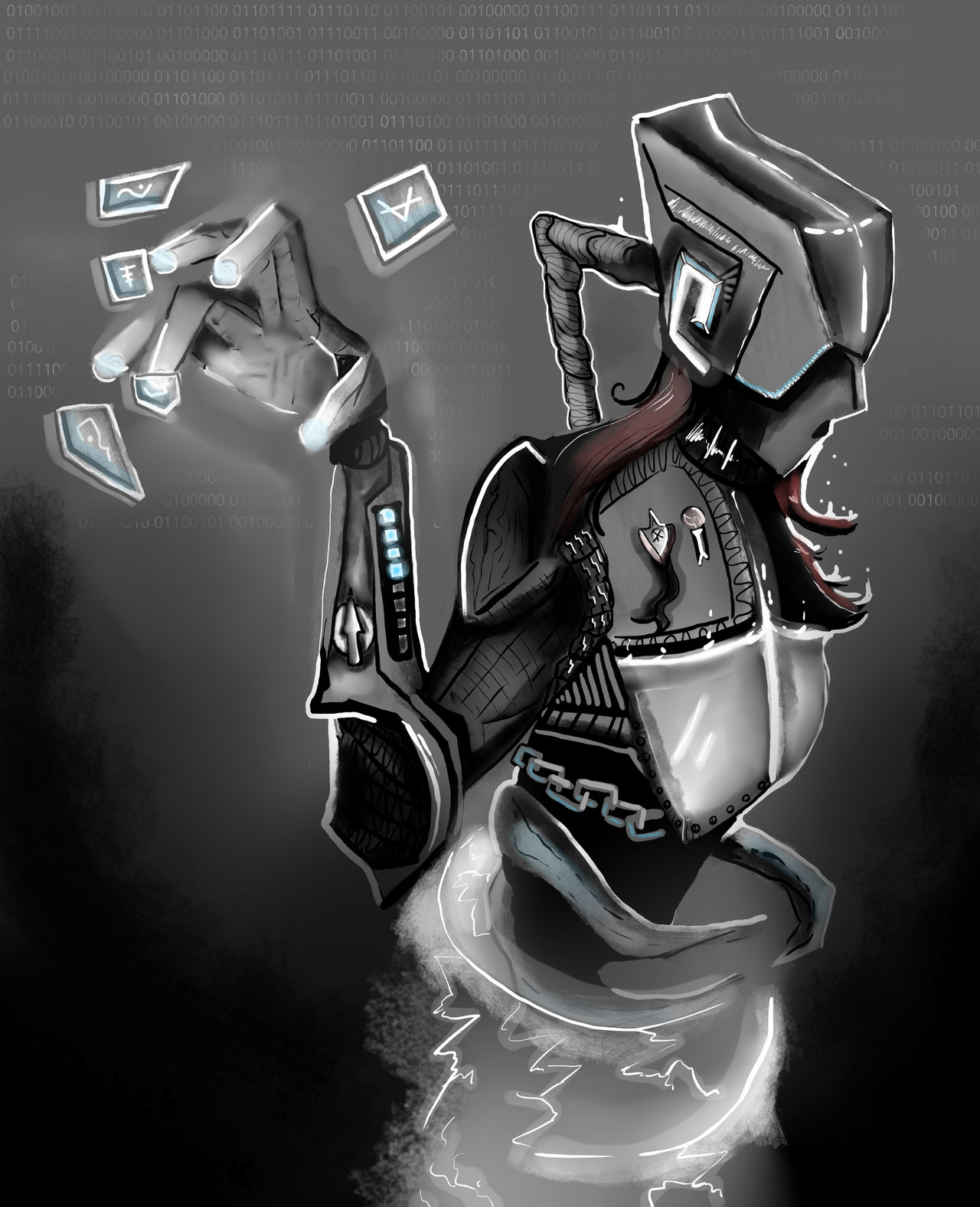 Hacking by JacketRockArt on DeviantArt