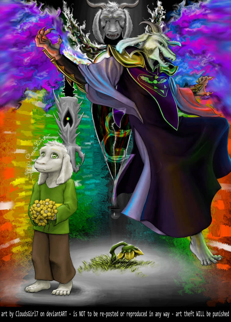 Undertale - Asriel page by CloudsGirl7 on DeviantArt