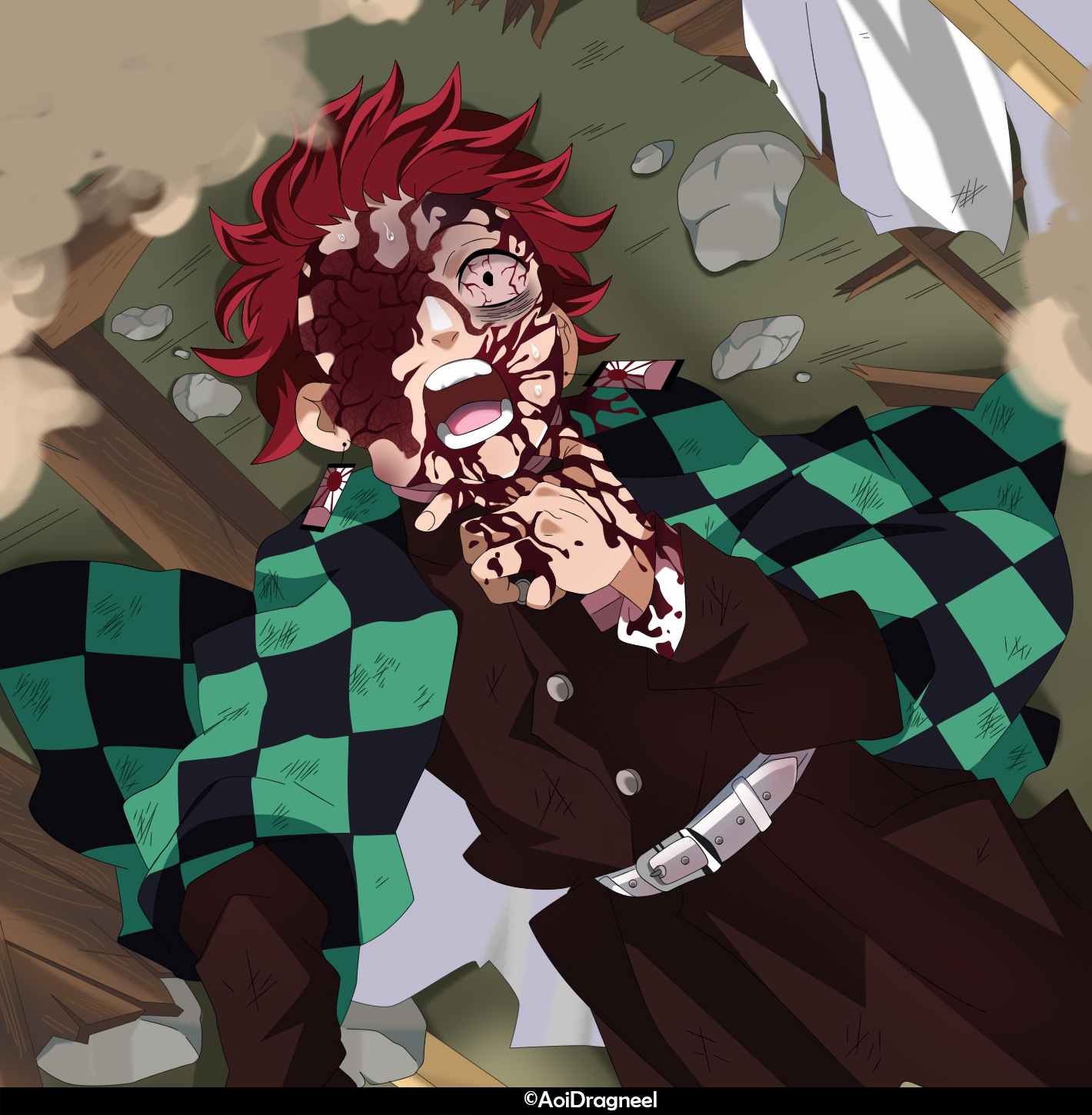 Kimetsu No Yaiba 184 Tanjirou Kamado By Aoidragneel On Deviantart Kimetsu No Yaiba 184 Tanjirou Kamado By Aoidragneel On Deviantart