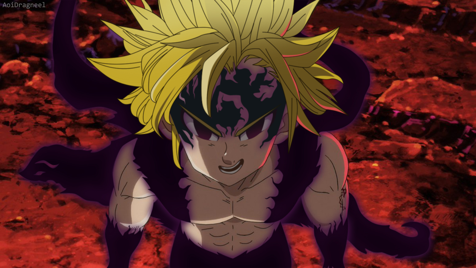 Meliodas demon - Nanatsu no Taizai Anime PURPLE?? by AoiDragneel