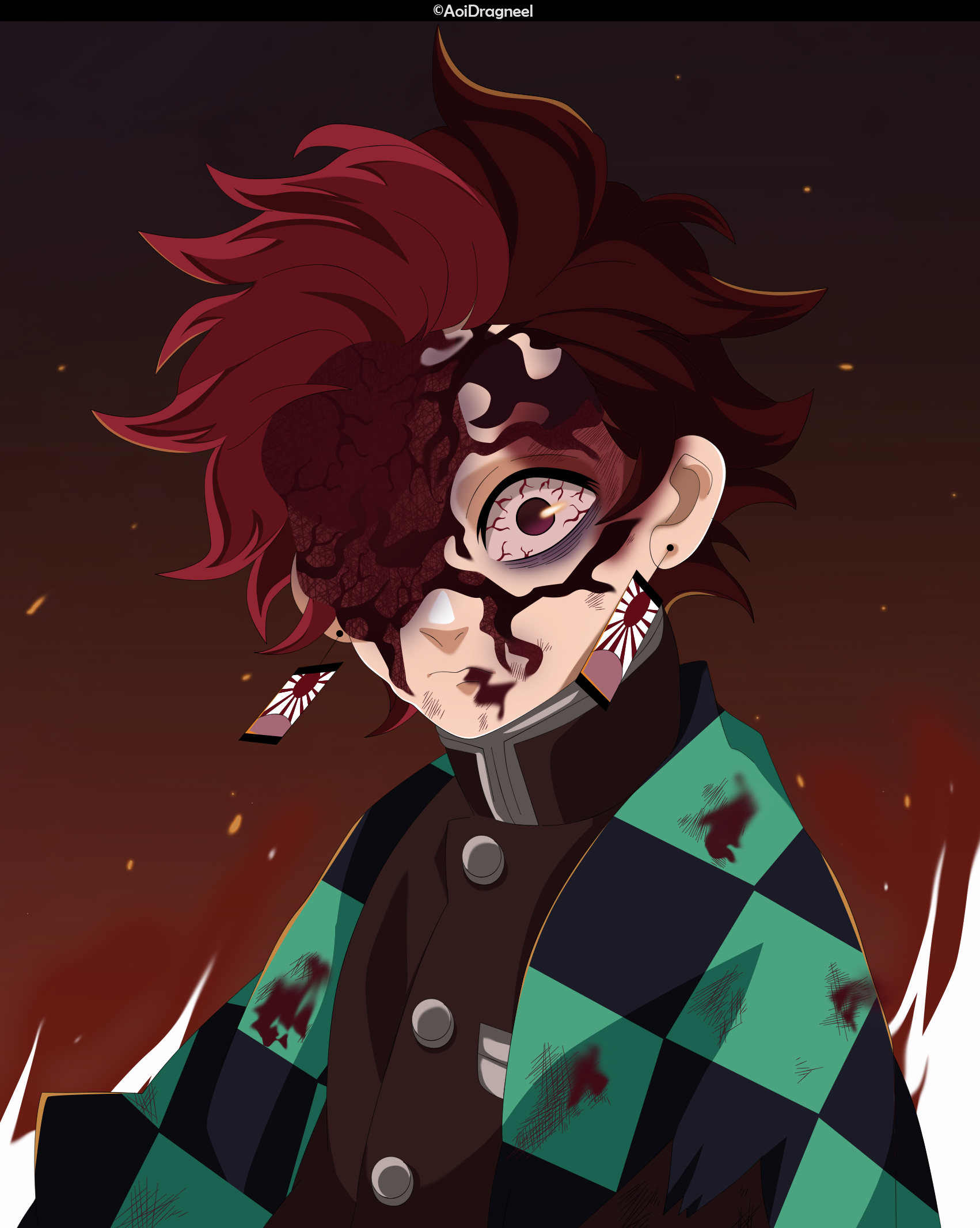 Kimetsu no Yaiba - Tanjiro Kamado by Amenokoshin on DeviantArt