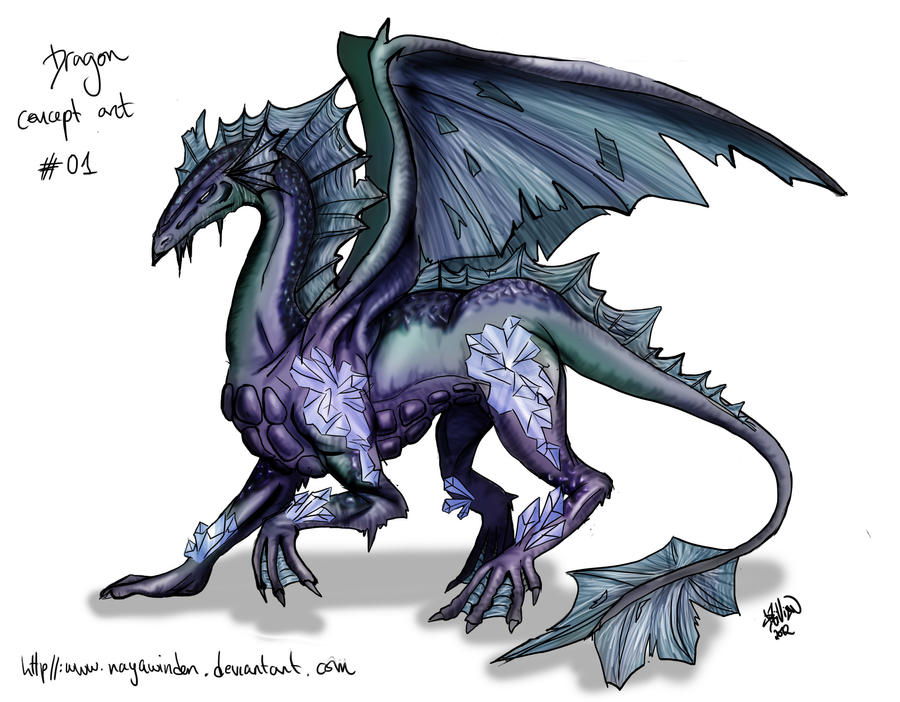 Dragon concept art by Nayawinden on DeviantArt