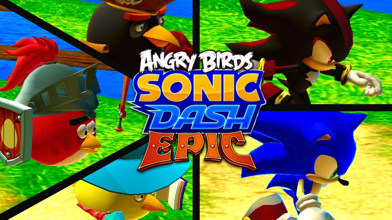 Sonic birds. Соник и Энгри бердз. Angry Birds Sonic Dash Epic. Angry Birds против Соник. Angry Birds Epic Sonic.