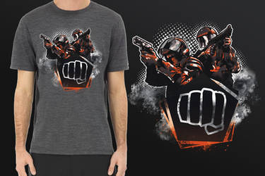 e-frag tee // T-shirt Design