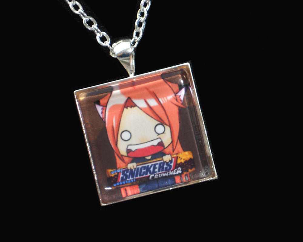 Snickers Chain Jew Snickers Feast Necklace by FushichosGallery on DeviantArt