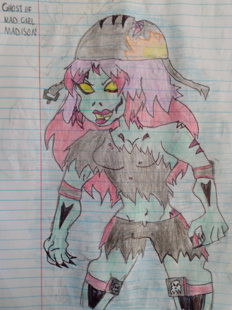Madison Ghost SDATMC: Ghost of Mad Gal Madison by lamarogre on DeviantArt