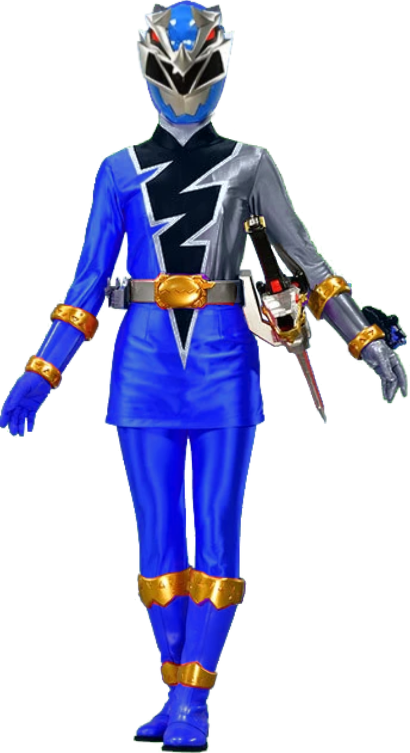 Ryusoul blue / Dino fury blue ranger (female) by diegovasquez300 on ...