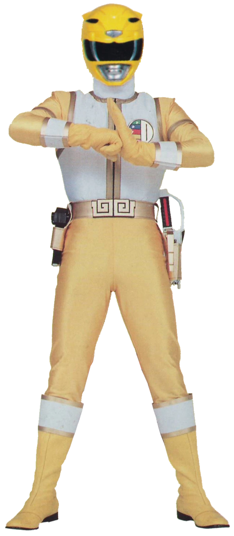 Mighty Morphin squadron yellow ranger by diegovasquez300 on DeviantArt