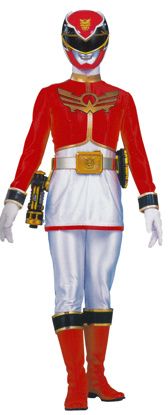 Power Rangers Megaforce Red Deviantart Gosei red / megaforce red ranger (female version) by diegovasquez300 on ...