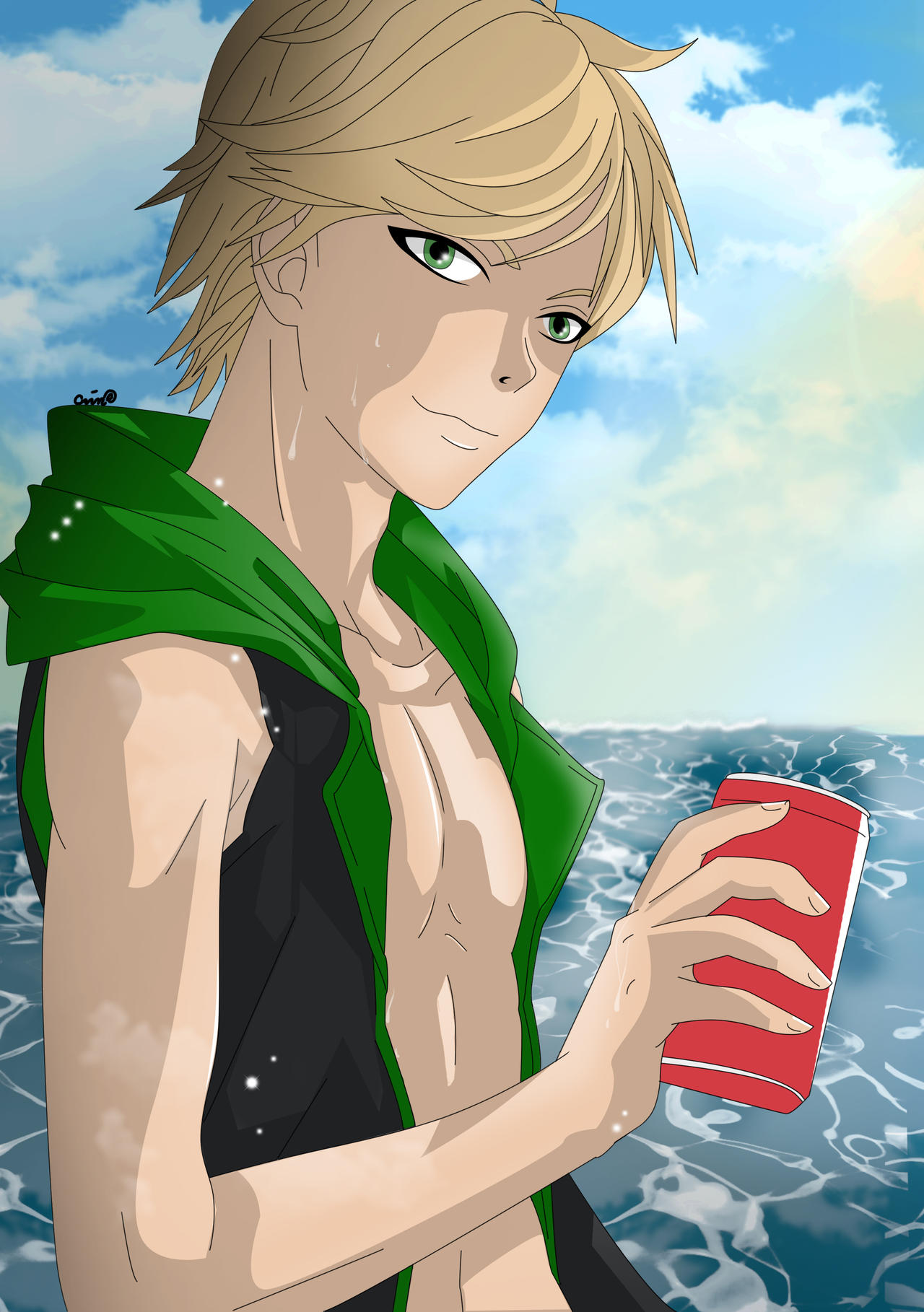 Adrien Inflation Hot Adrien by Cain88 on DeviantArt