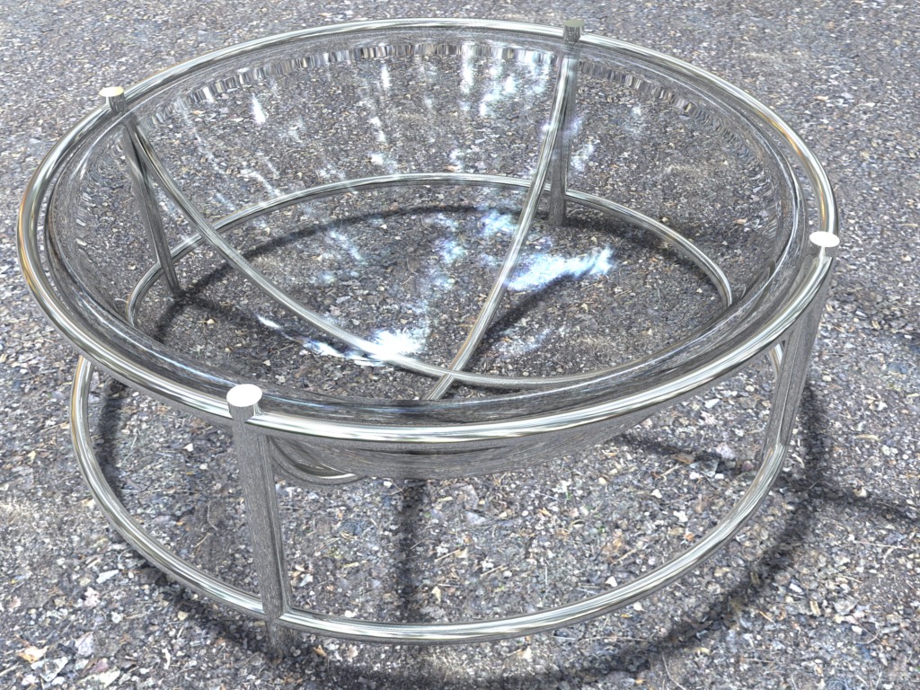 modern glass bowl