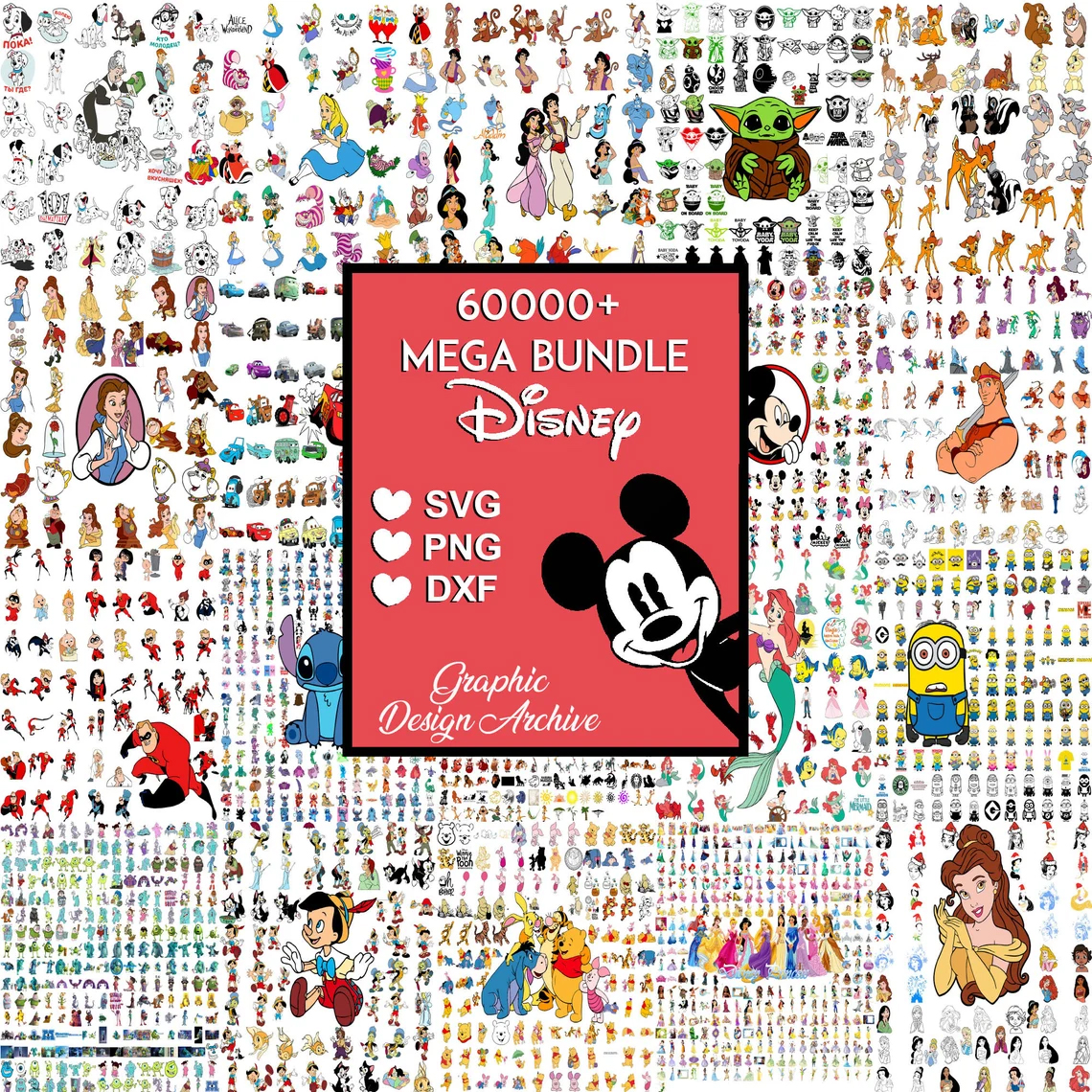 Disney Time Rover Svg Disney Svg Png Mega Bundle, Disney Characters Svg by upplop on DeviantArt