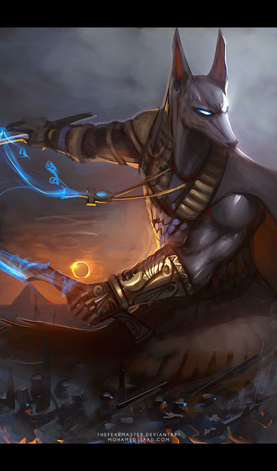 Anubis By Thefearmaster On Deviantart 