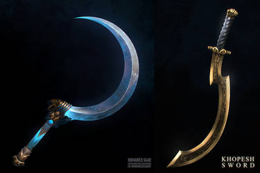 Khopesh and Shotel - personal pieces