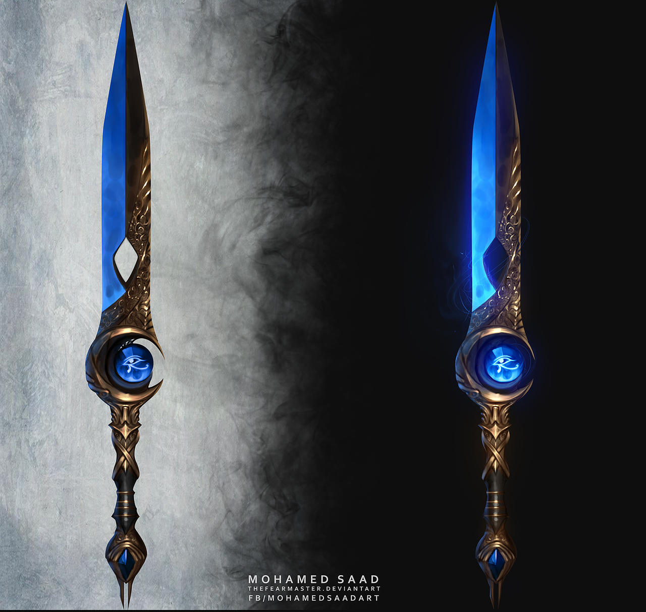 Moonlight Dagger Moonlight Dagger of Khonsu by TheFearMaster on DeviantArt