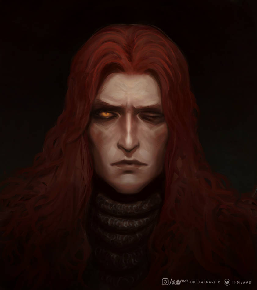 Messmer the Impaler portrait sketch by TheFearMaster on DeviantArt