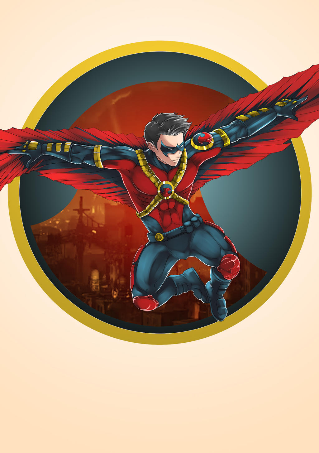 Red Robin Deviantart Design Red Robin by kevzter on DeviantArt