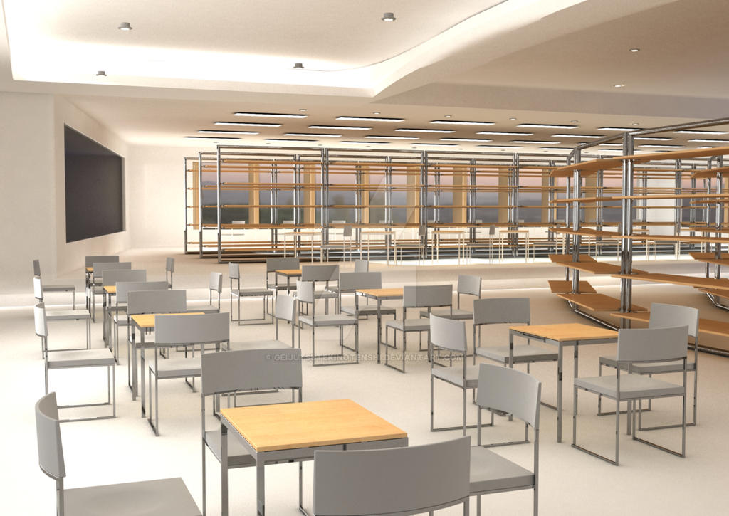 Repository Interior Library Interior 2 by geijutsutekinotenshi on DeviantArt
