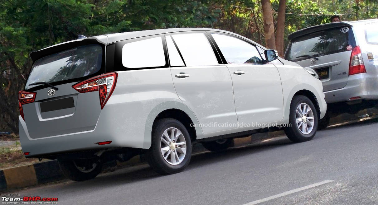 Toyota Innova 2015 Rear by geijutsutekinotenshi on DeviantArt