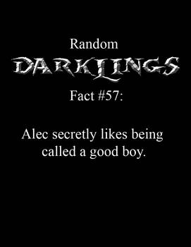 Darklings - Random Fact #57