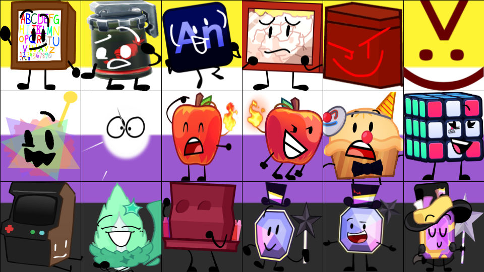 Object Show Non-Binary Characters #2 by TateTCOPI2007 on DeviantArt