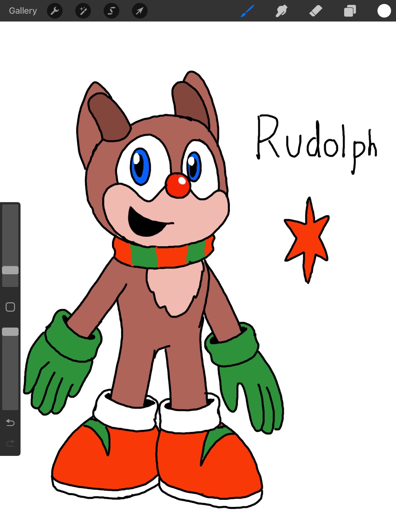 Rudolph the red-nosed Reindeer by Speeder152 on DeviantArt