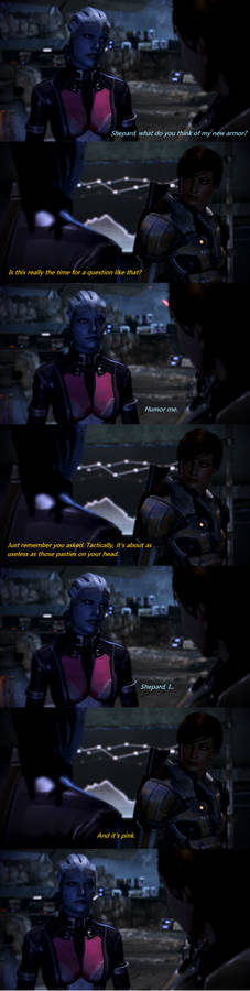 Liara's New Armor