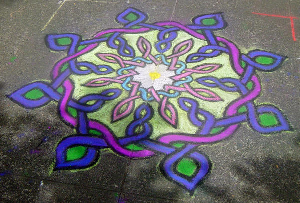 Chalk Knot Mandala By Sandevolver On DeviantArt