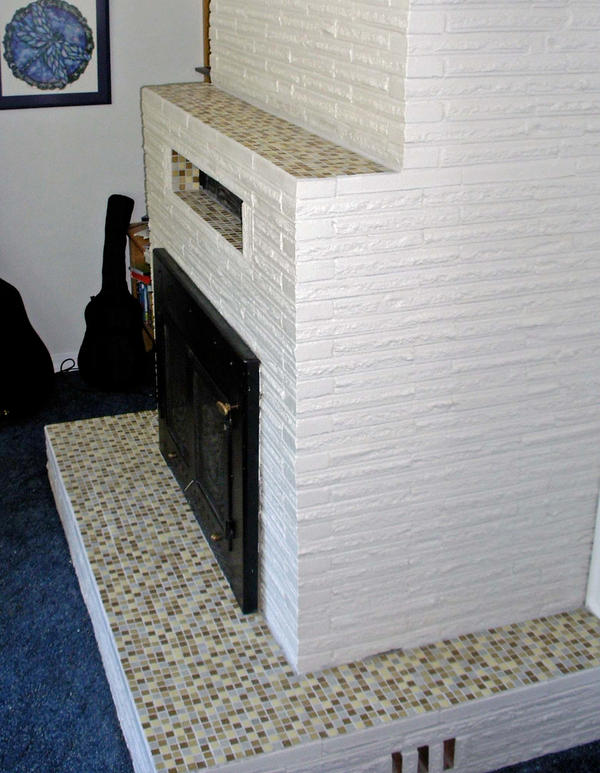 Mosaic Tile Fireplace By Sandevolver On DeviantArt