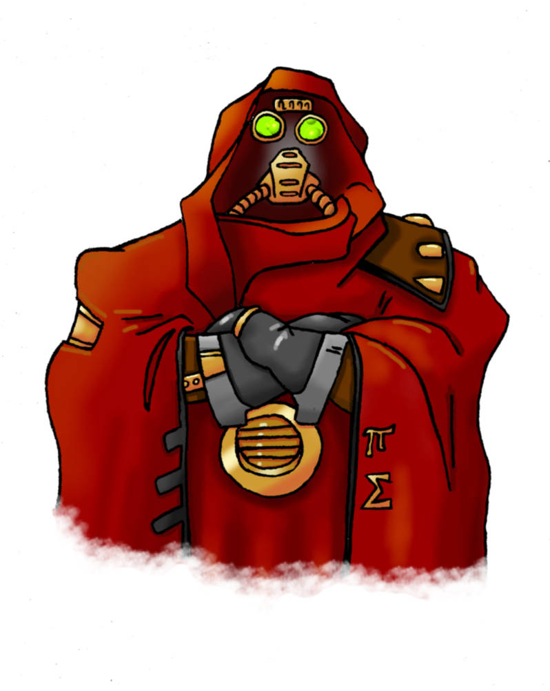 Tech Priest by DarthAsparagus on DeviantArt
